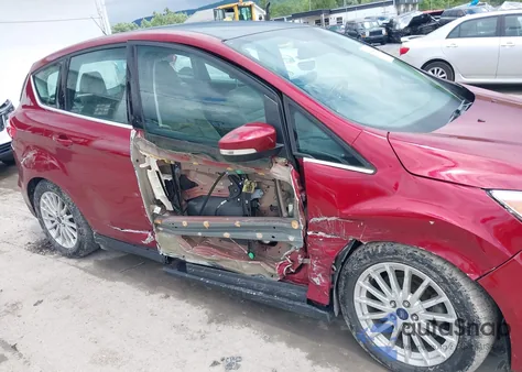 2016 Ford C-Max Hybrid Sel из США, поврежденный, VIN 1FADP5BU5GL106551